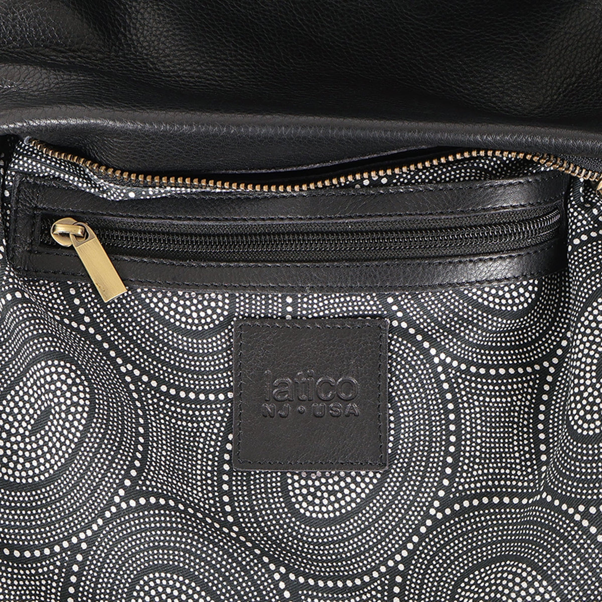 Tabor Milled Leather Crossbody Bag - Image 10