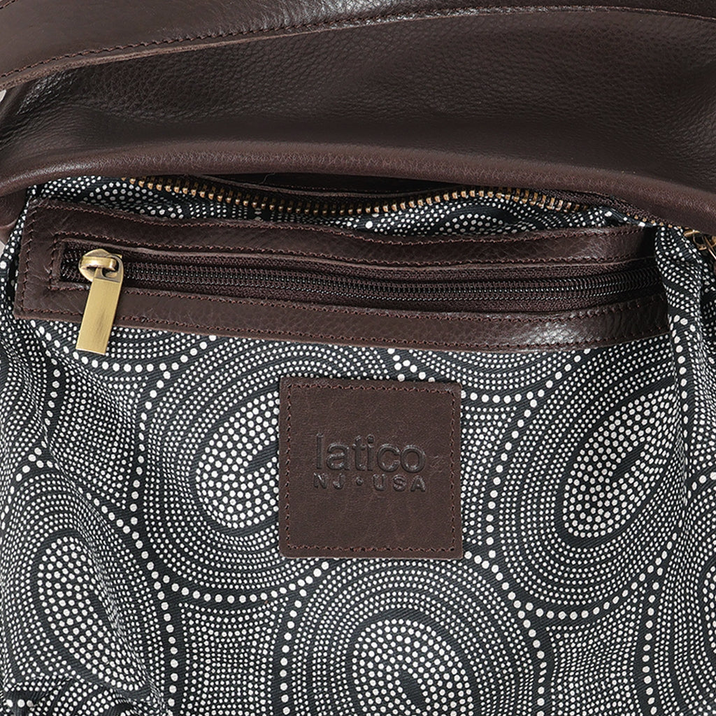 Tabor Milled Leather Crossbody Bag - Image 15