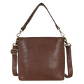 Tabor Milled Leather Crossbody Bag