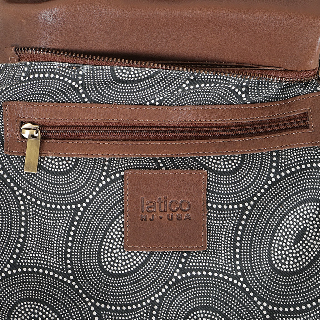 Tabor Milled Leather Crossbody Bag - Image 4