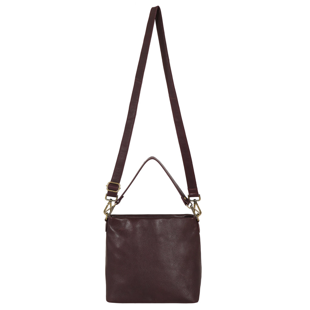Tabor Milled Leather Crossbody Bag - Image 20