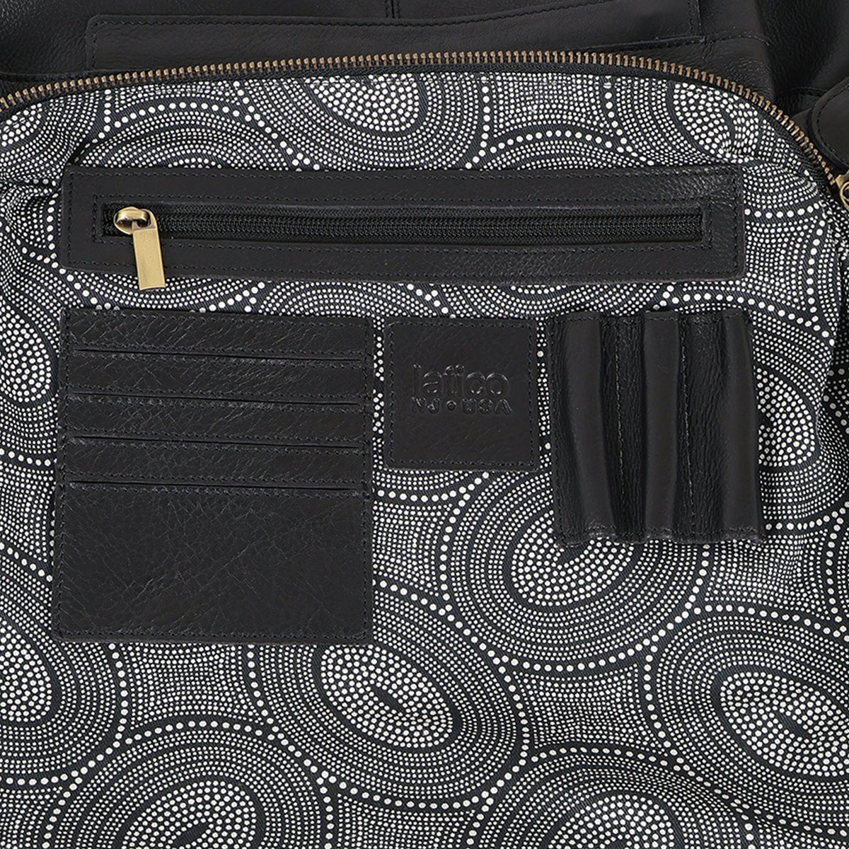 Avery Milled Leather Crossbody Bag - Image 10