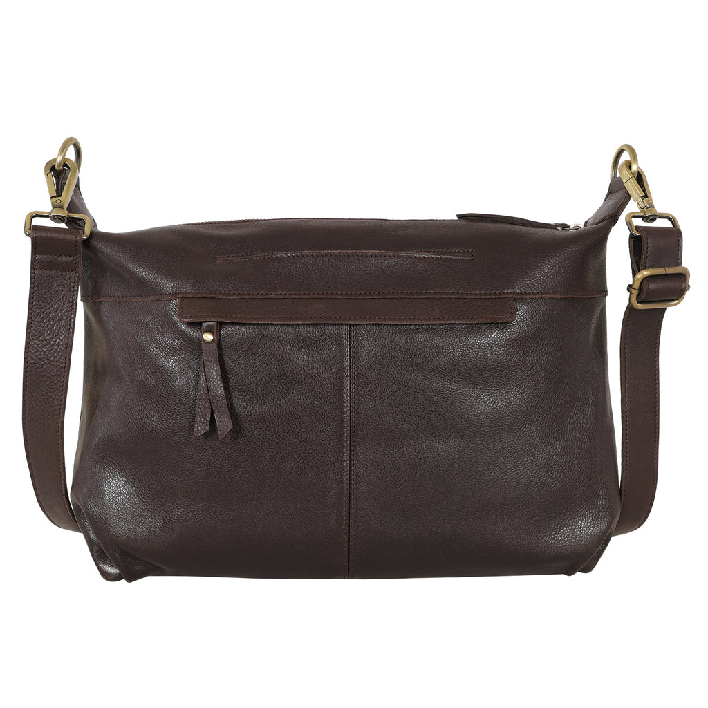 Avery Milled Leather Crossbody Bag - Image 12