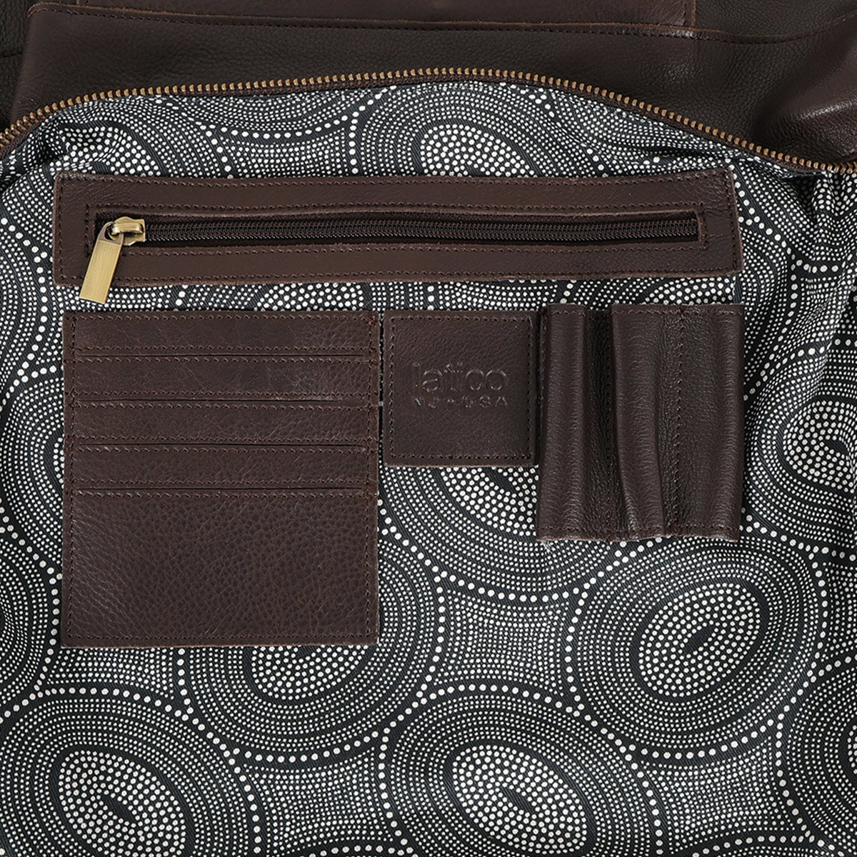 Avery Milled Leather Crossbody Bag - Image 14