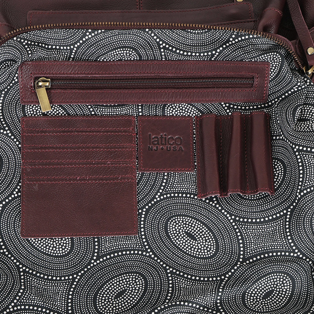 Avery Milled Leather Crossbody Bag - Image 4