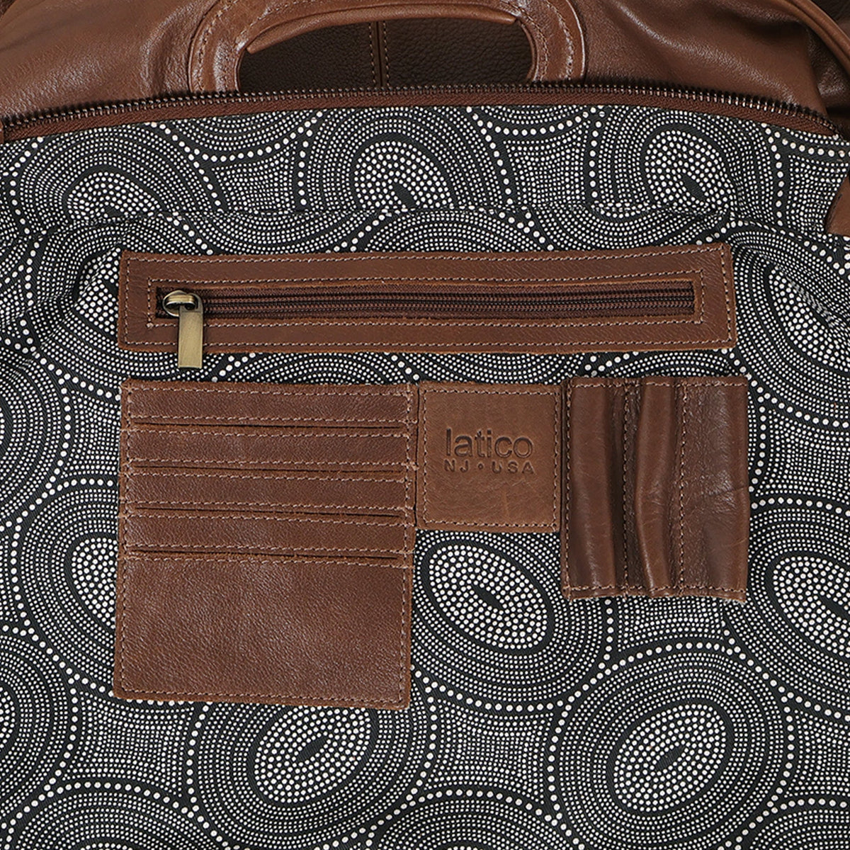 Orly Milled Leather Tote Bag - Image 13