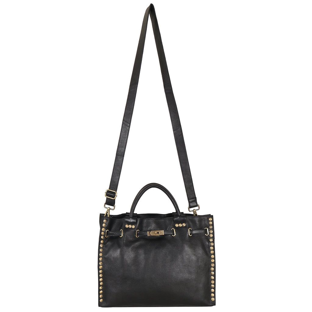 Mare Milled Leather Crossbody Bag - Image 3