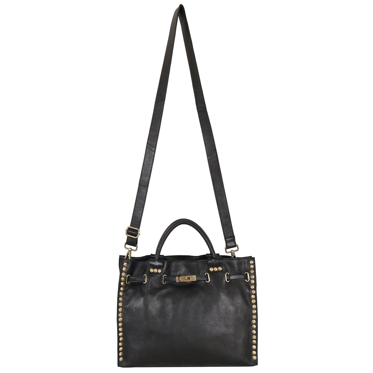 Mare Milled Leather Crossbody Bag - Image 3