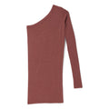 Rick Owens Ziggy Mini Dress (Rosewood)