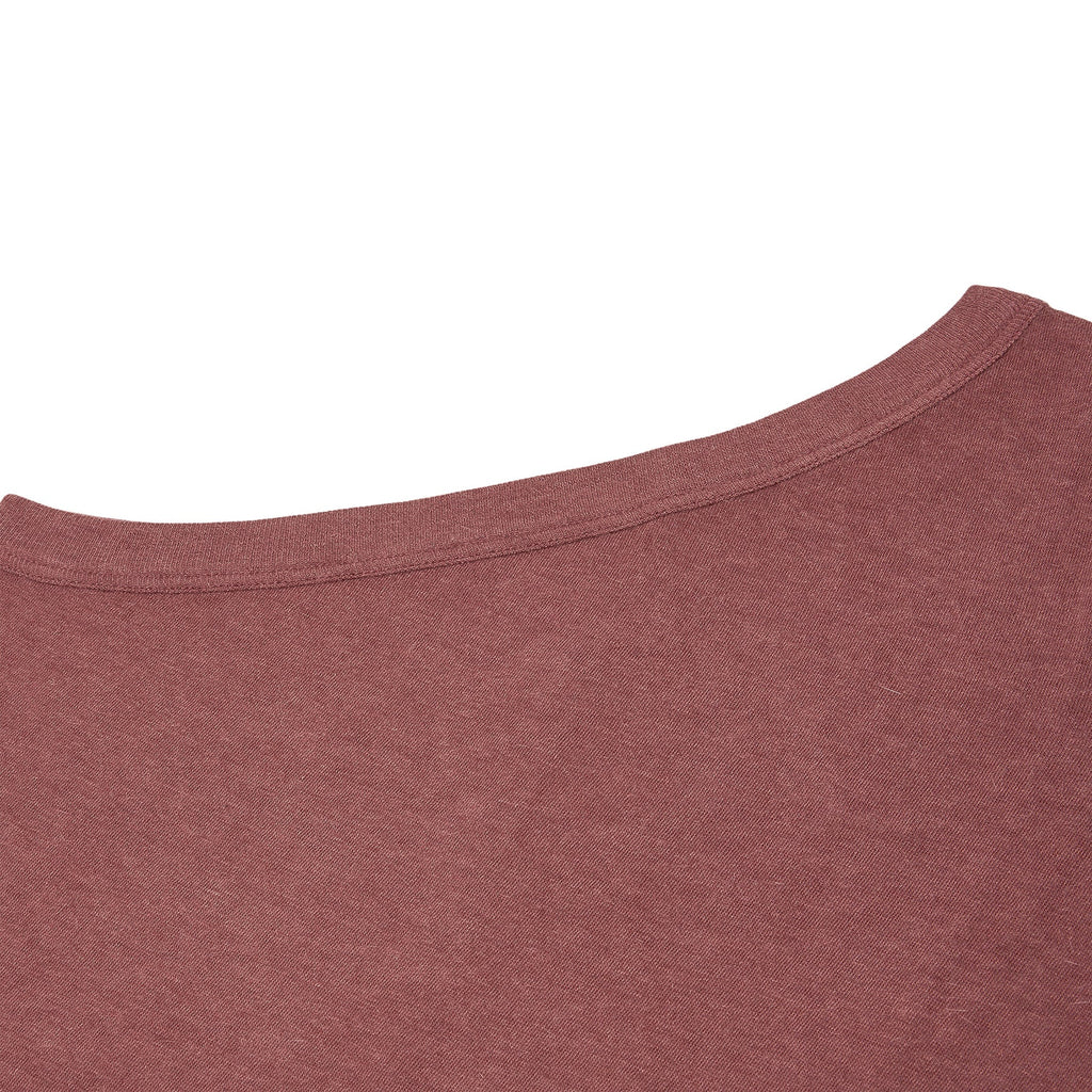 Rick Owens Ziggy Mini Dress (Rosewood) - Image 3