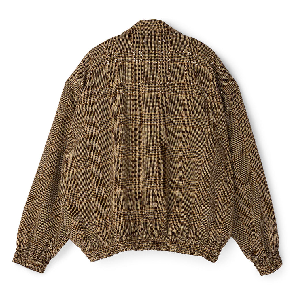 Golden Goose Wool Bomber Jacket (Brown/Beige) - Image 2