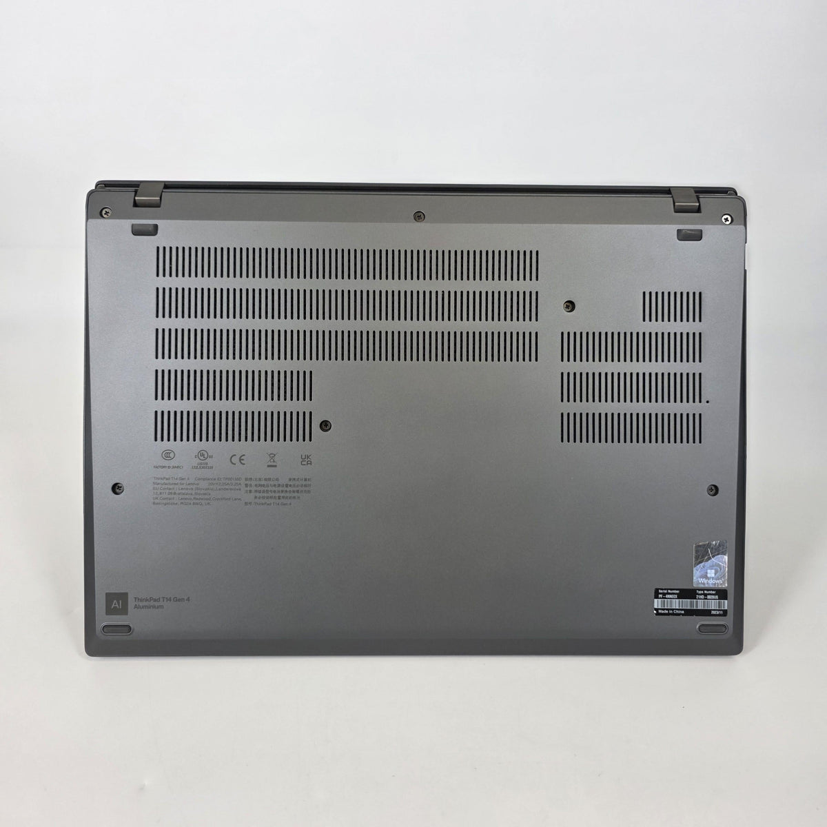 Lenovo ThinkPad T14 Gen 4 Gray 1.3 GHz Intel Core i5 13th Gen. 16GB RAM 512GB Solid State Drive - Image 5