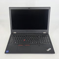 Lenovo ThinkPad P15 Gen 2 Black 2.6 GHz Intel Core i9 11th Gen. 64GB RAM 512GB Solid State Drive NVIDIA RTX A2000 4 GB