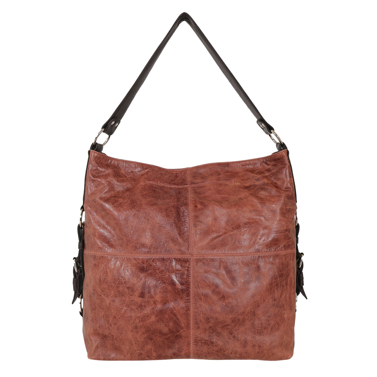 Simone Lg Leather Shoulder Bag - Image 2