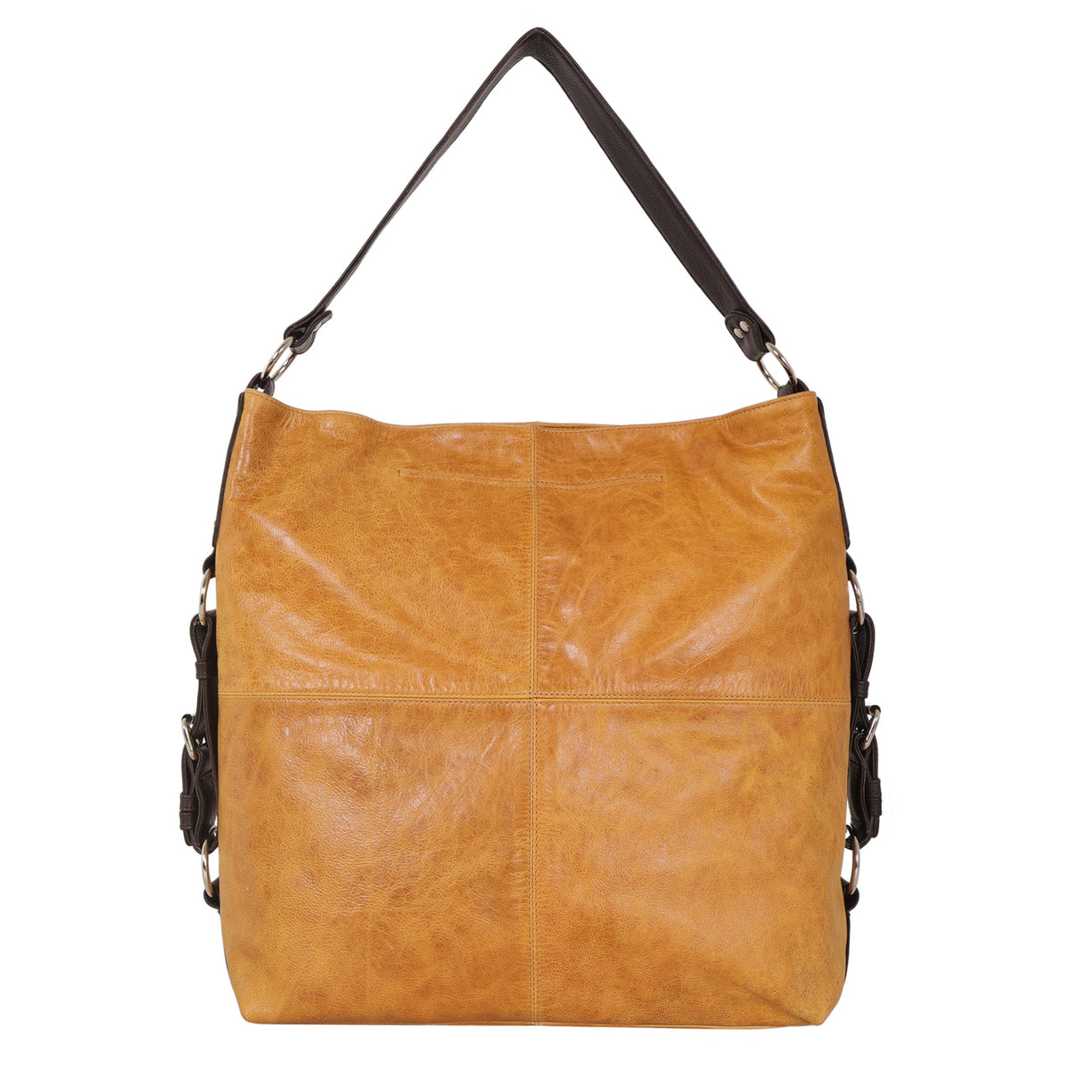 Simone Lg Leather Shoulder Bag - Image 25