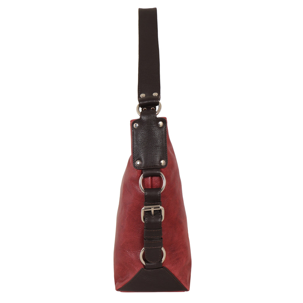 Simone Md Leather Shoulder Bag - Image 18