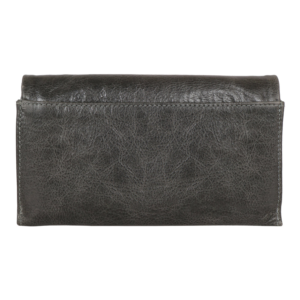 Eloise Crackled Napa Leather Wallet - Image 14