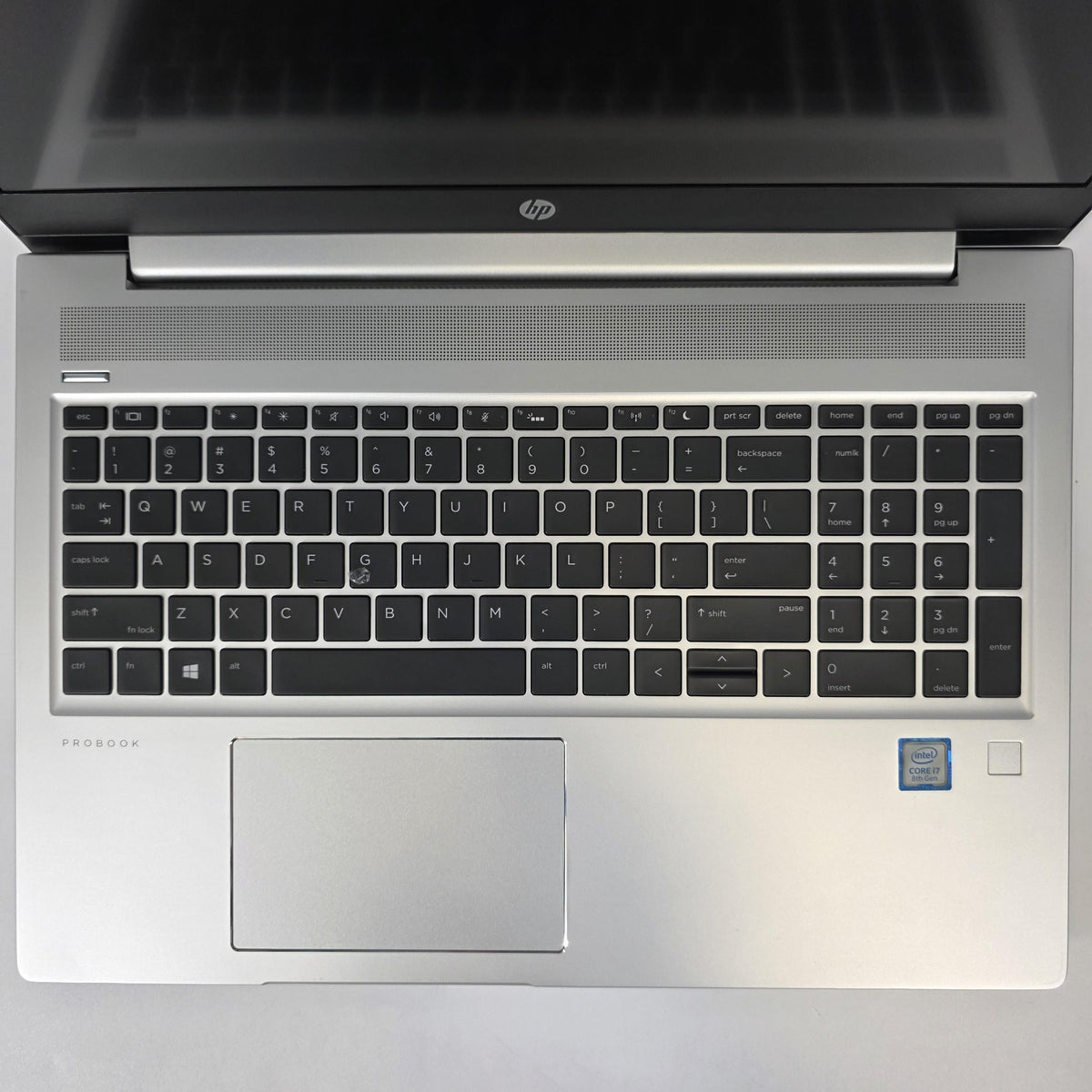 HP ProBook 450 G6 15.6 Silver 1.8 GHz Intel Core i7 8th Gen. 16GB RAM 256GB Solid State Drive NVIDIA GeForce MX130 - Image 2