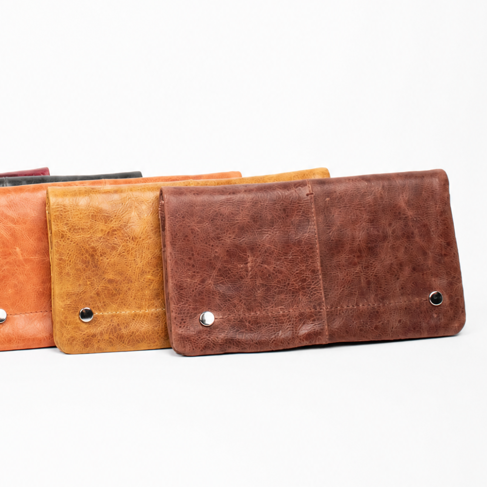Terry Crackled Napa Leather Wallet - Image 6