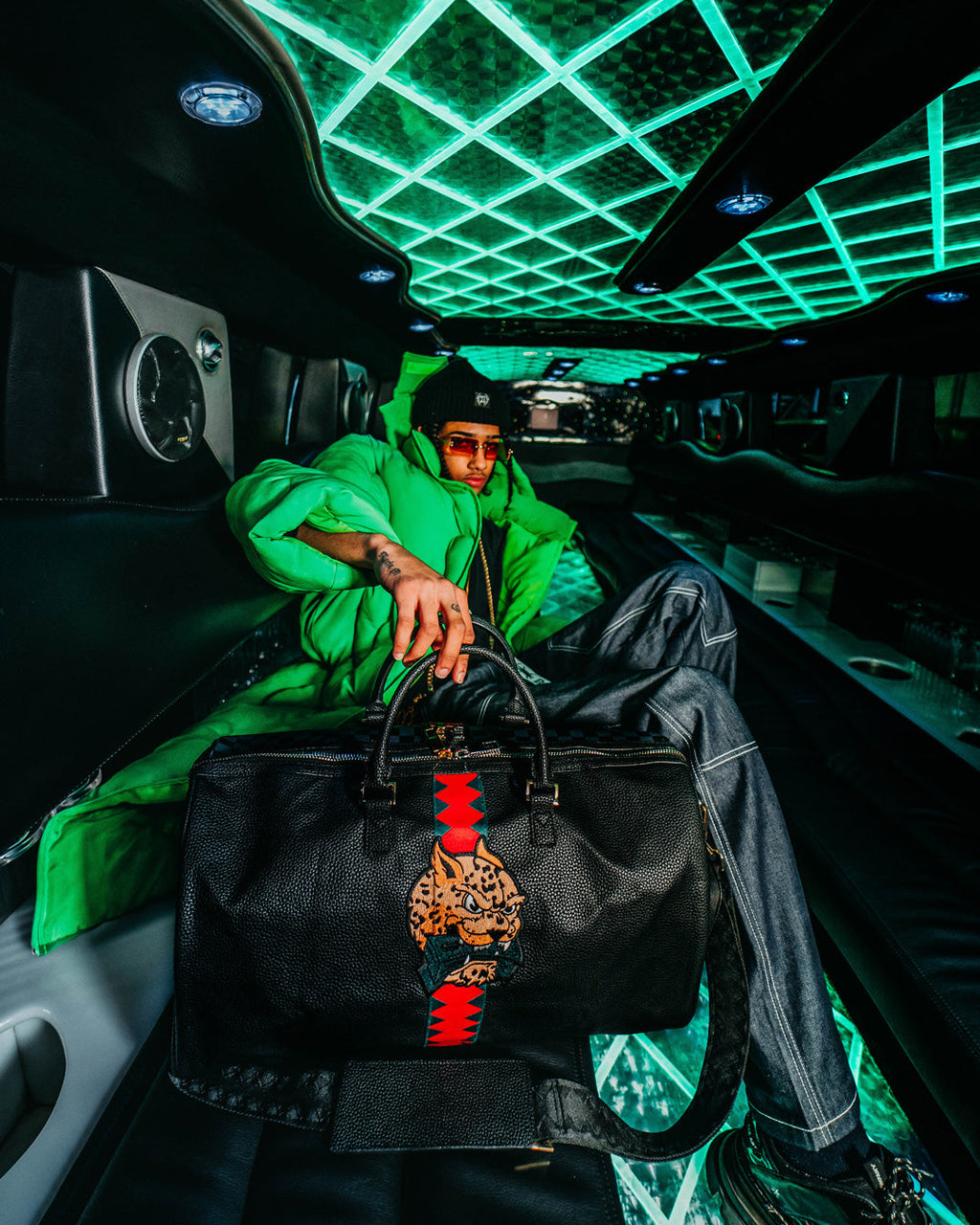 Italia Diviso Large Duffle - Image 7