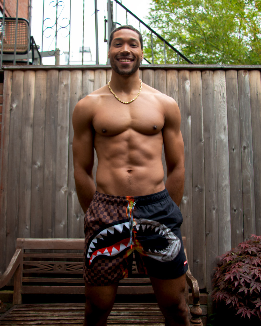 Sharks in Paris Unstoppable Swim Trunks - Image 8