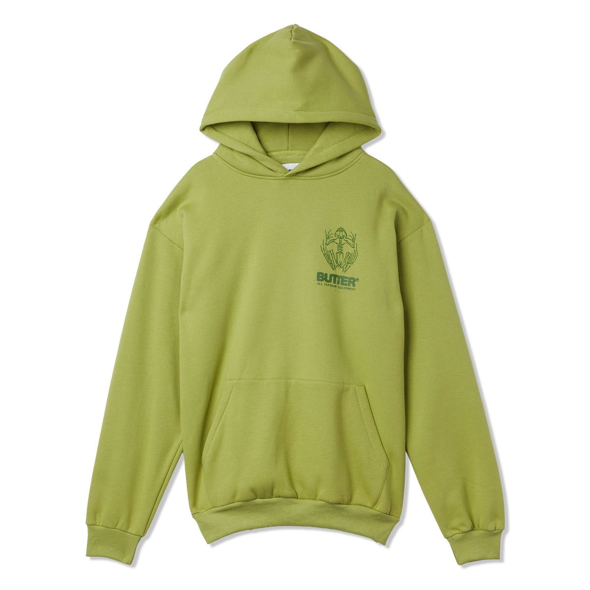 Butter Goods Fossil Pullover Hood (Moss)