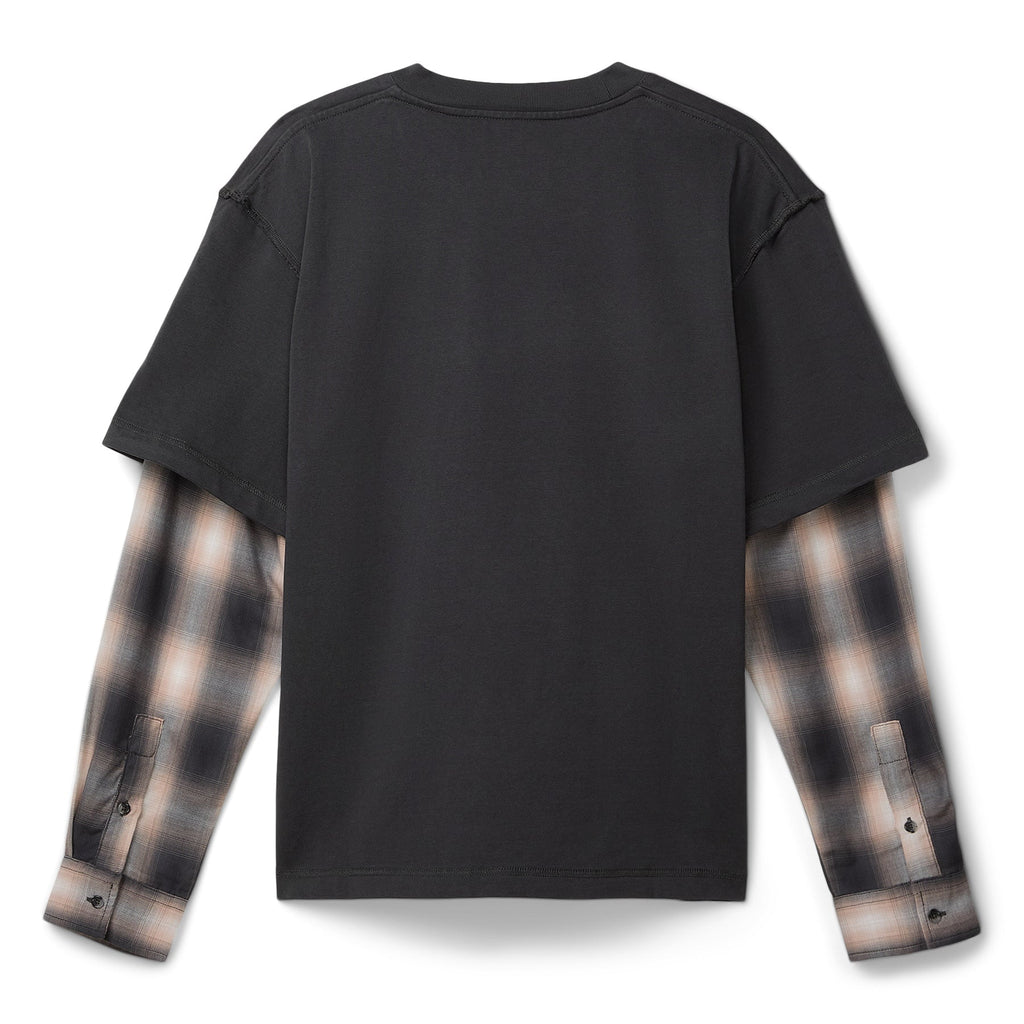 Beach Brains Dead End Shirt (Charcoal/Check) - Image 2