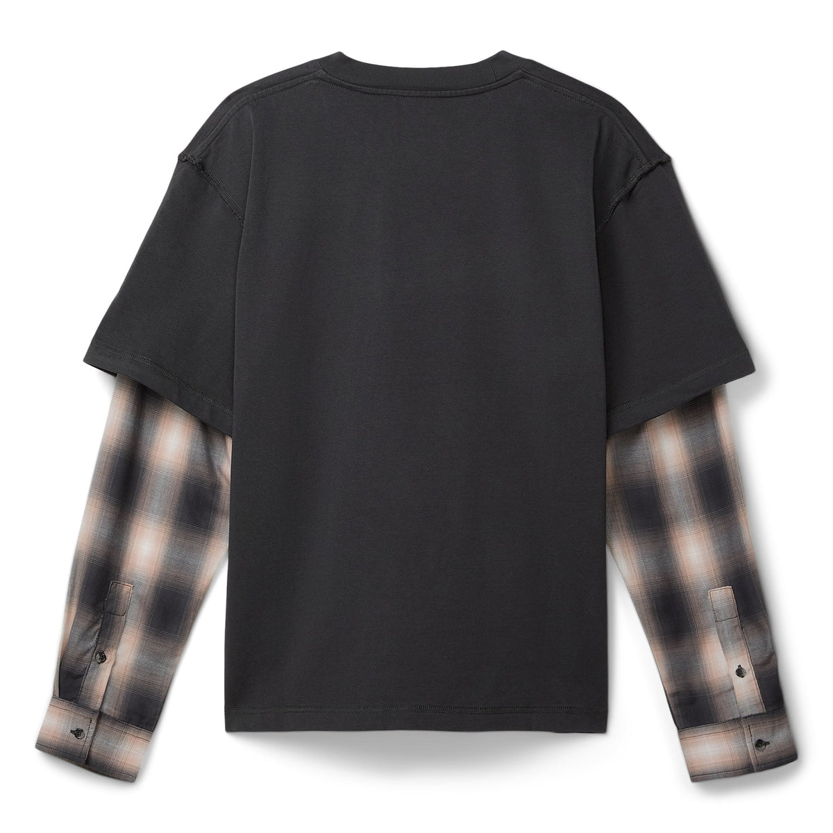 Beach Brains Dead End Shirt (Charcoal/Check) - Image 2