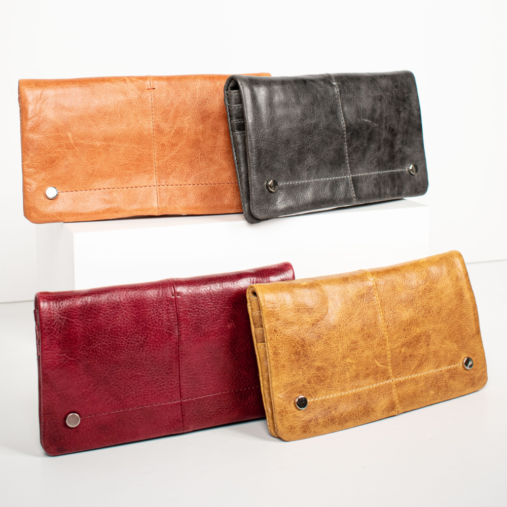 Terry Crackled Napa Leather Wallet - Image 12