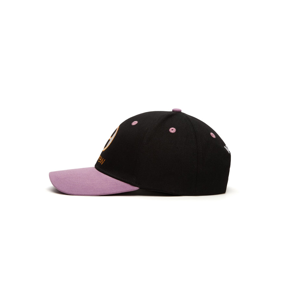 Andrew Lowercase 6 Panel Dad Hat (Black) - Image 4