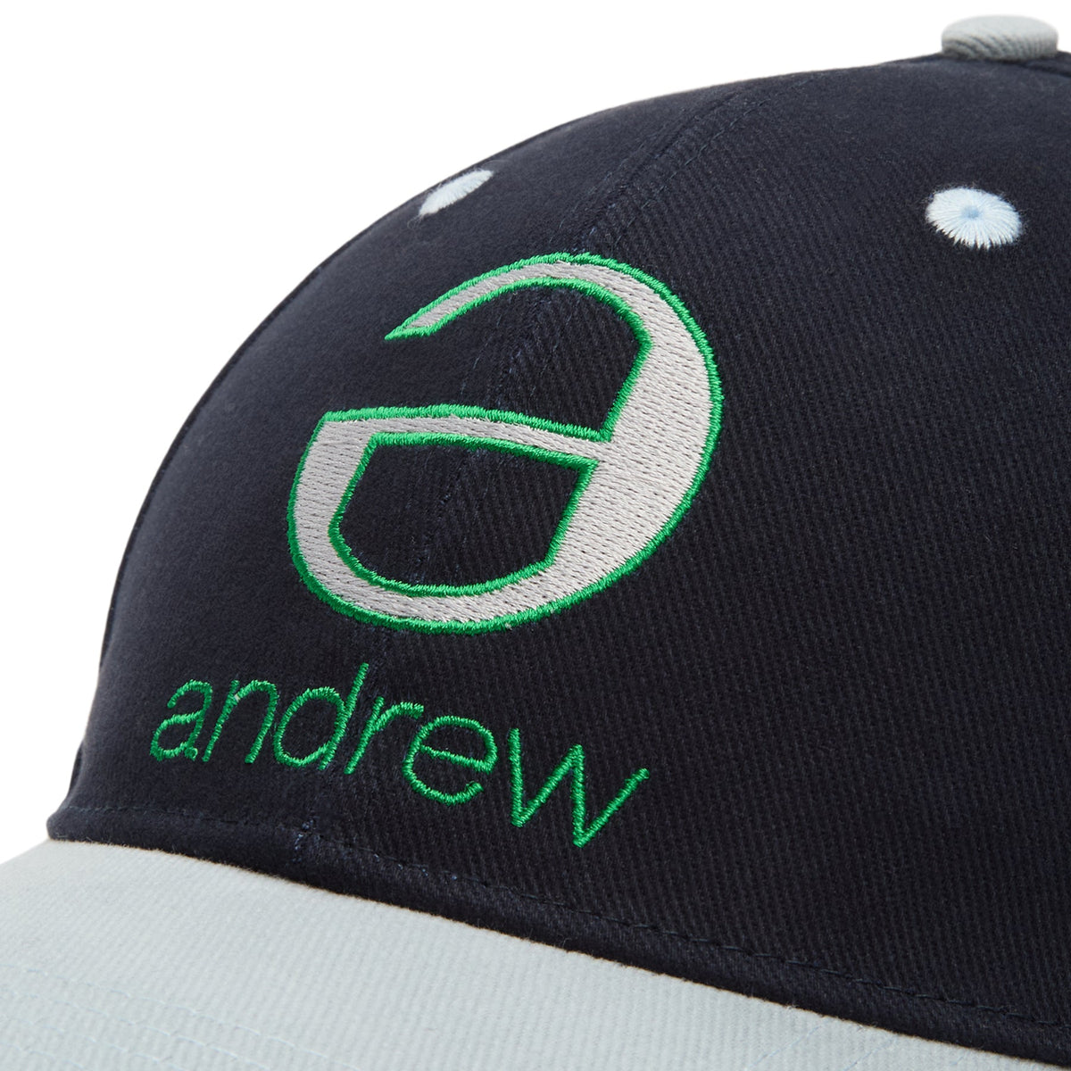 Andrew Lowercase 6 Panel Dad Hat (Blue) - Image 6