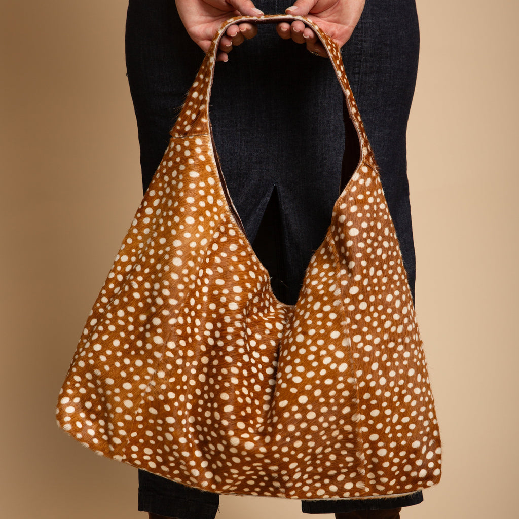 Lindsey Hair On Leather Tote Bag - Image 4
