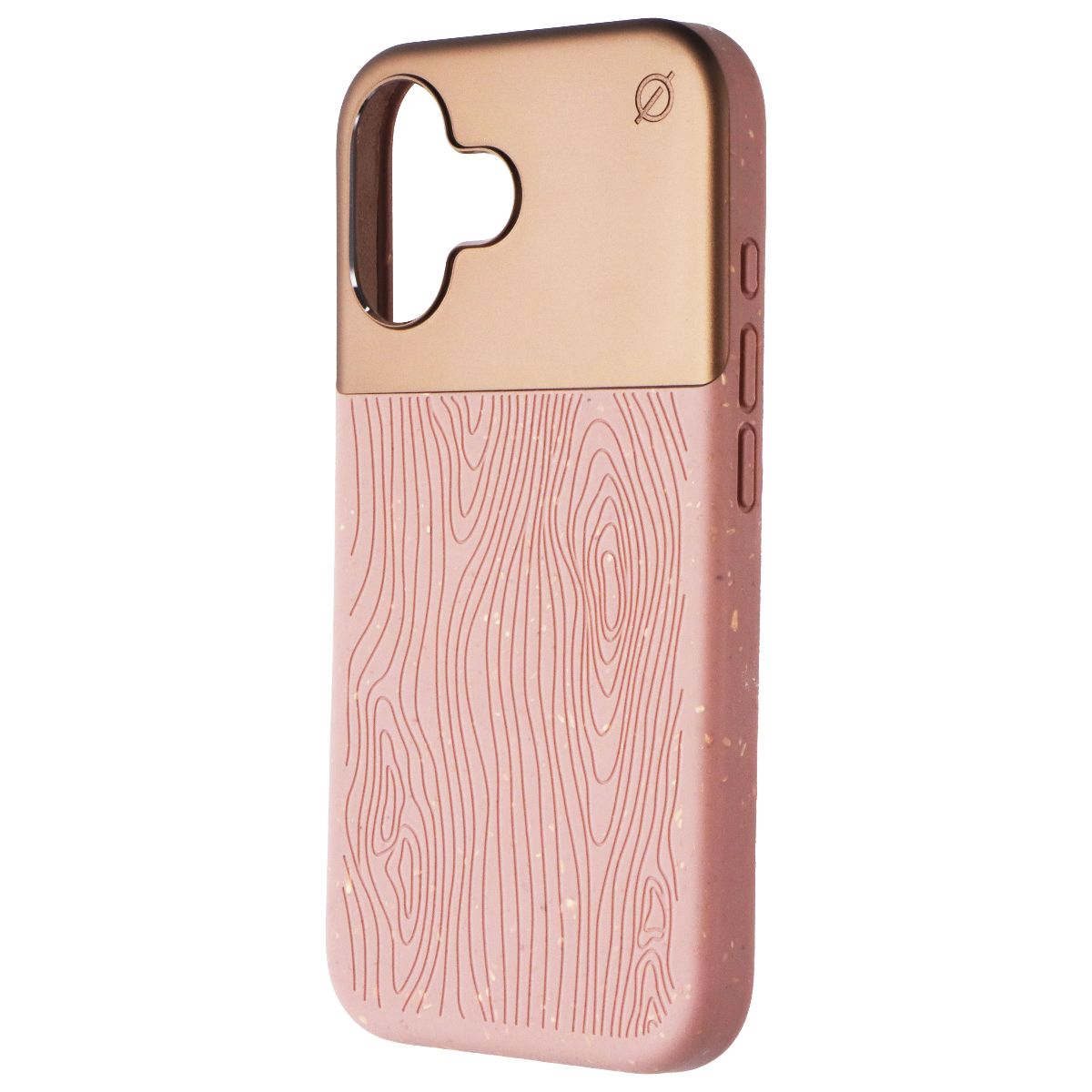 Atom Studios Split Wood Fiber Case for MagSafe for Apple iPhone 16 - Taupe - New