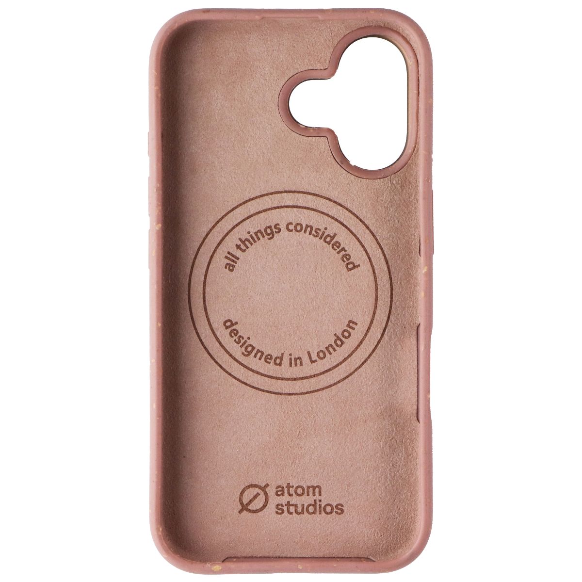 Atom Studios Split Wood Fiber Case for MagSafe for Apple iPhone 16 - Taupe - New - Image 3
