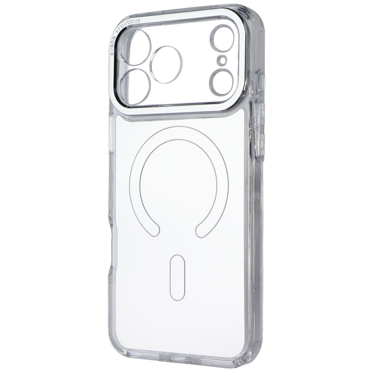 Avana Glim Ice Series Case for MagSafe for iPhone 17 Pro Max - Clear/Mirror - New
