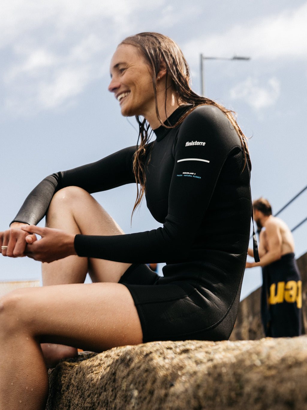 Women's Nieuwland 2mm Yulex® Long Sleeve Shorty Wetsuit - Image 9