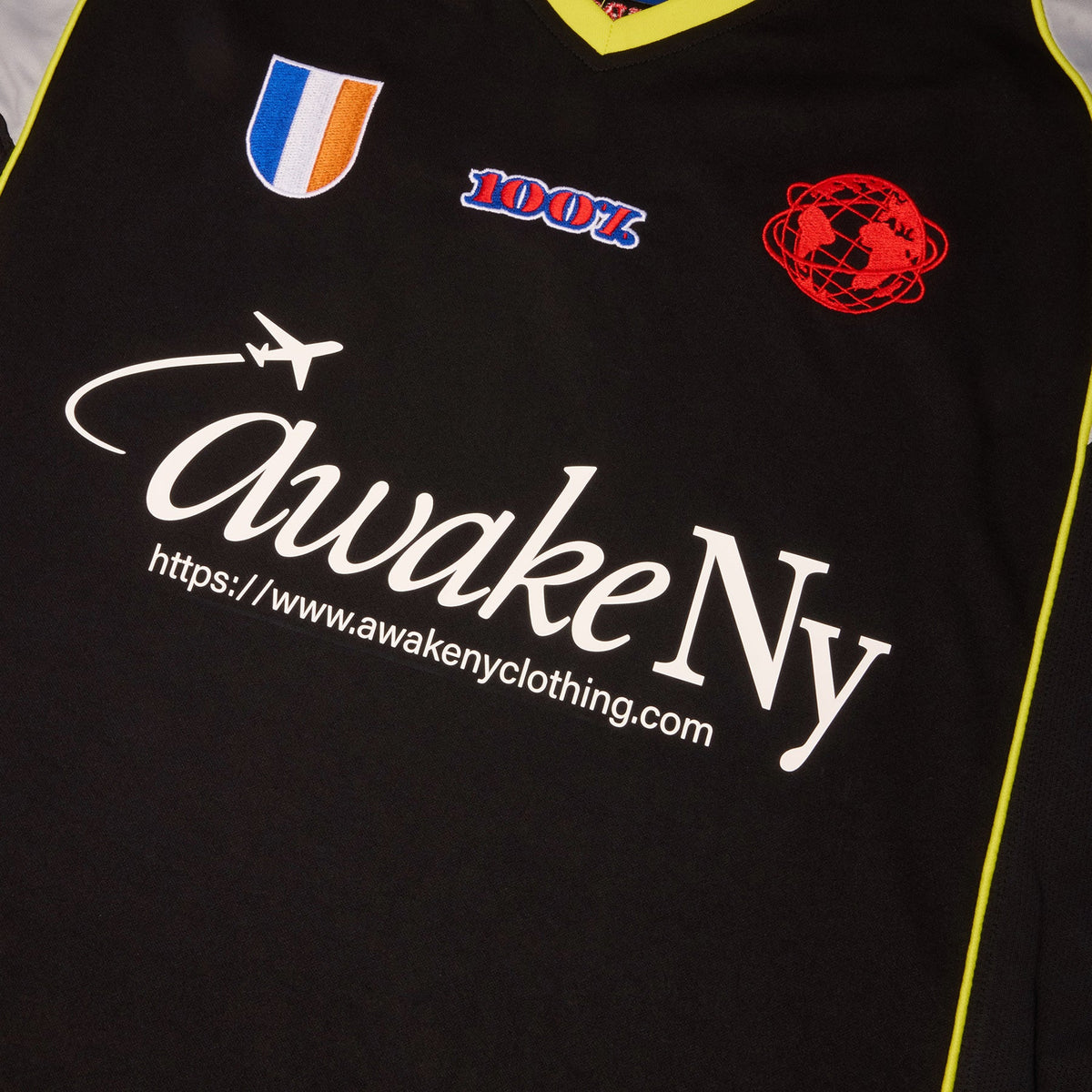 AWAKE Unisphere Warm Up Jersey (Black) - Image 4