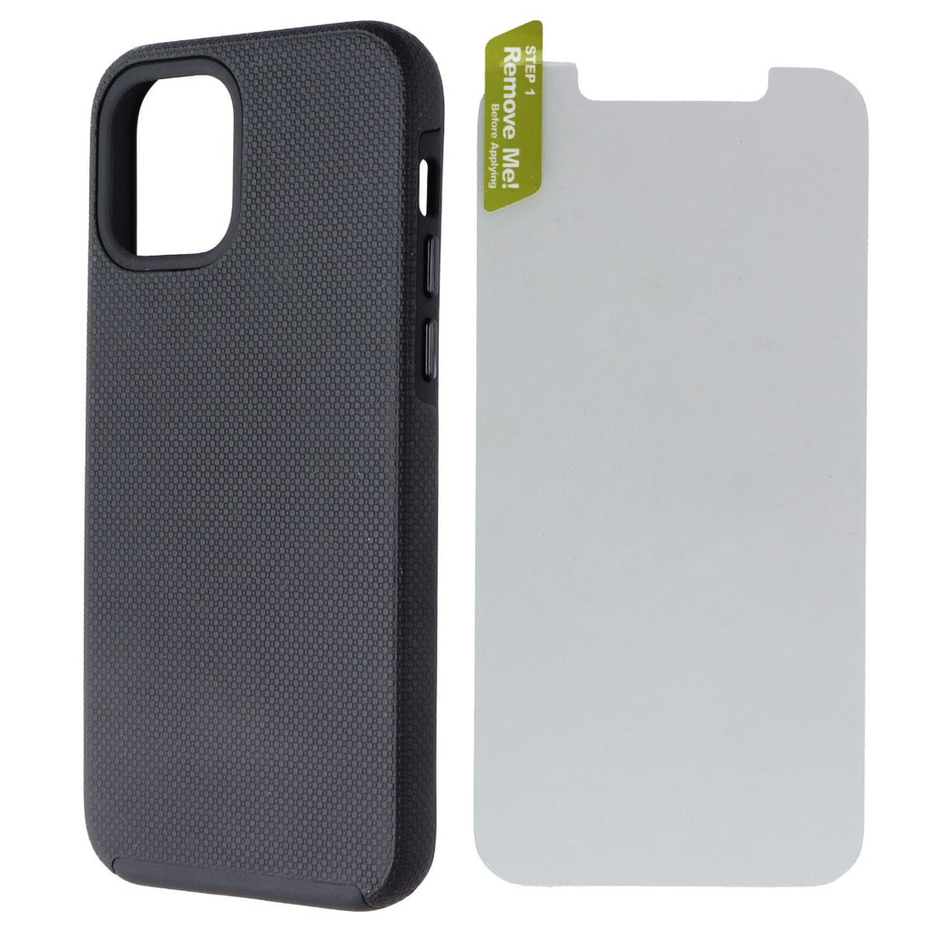Axessorize ProTech Pack Case and Glass for Apple iPhone 12 and 12 Pro - Black - New