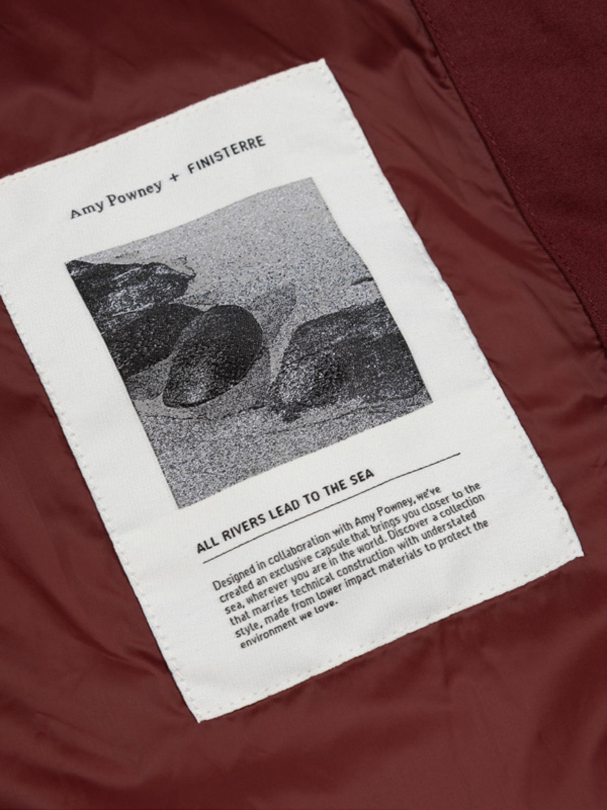 Women's Amy Powney + Finisterre Longline Waterproof Jacket - Image 8