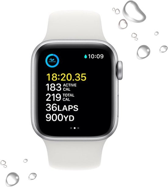 Apple Watch SE 2 40MM Silver (GPS + Cellular) - Image 3