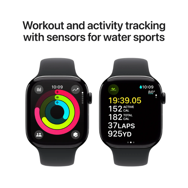 Apple Watch Series 10 46MM Jet Black (GPS) - Image 3