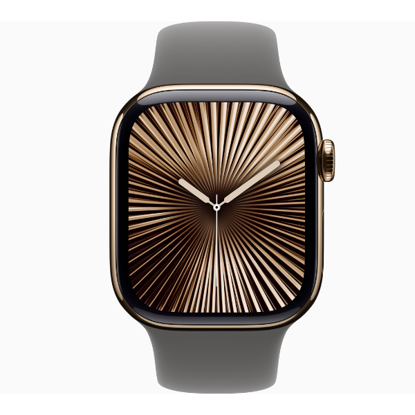 Apple Watch Series 10 42MM (GPS + Cellular) - Gold Titanium - Image 2