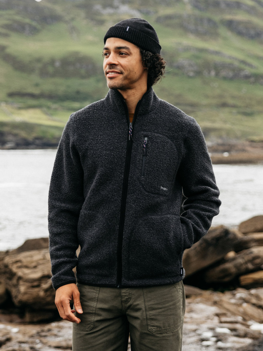 Men's Portell Wool Fleece Jacket - Image 2