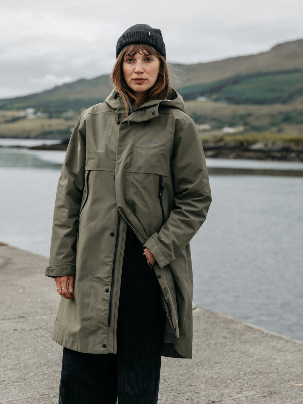 Women's Longline Stormbird Waterproof Jacket - Image 2