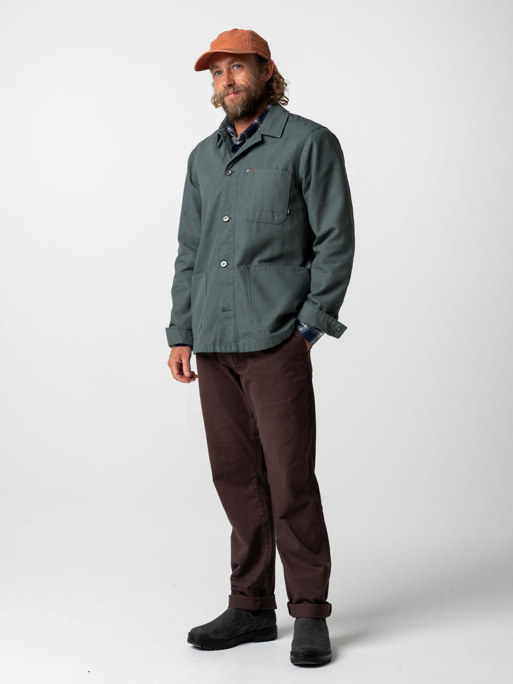 Men's Basset Flannel Lined Jacket - Image 4
