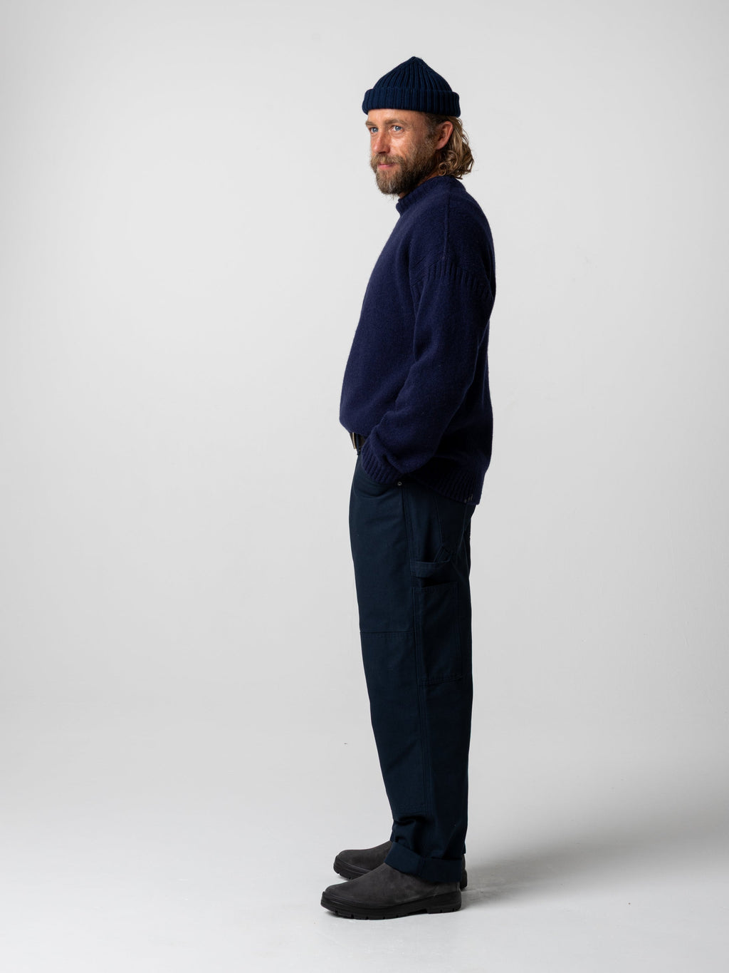 Men's Tolcarne Gansey Jumper - Image 5