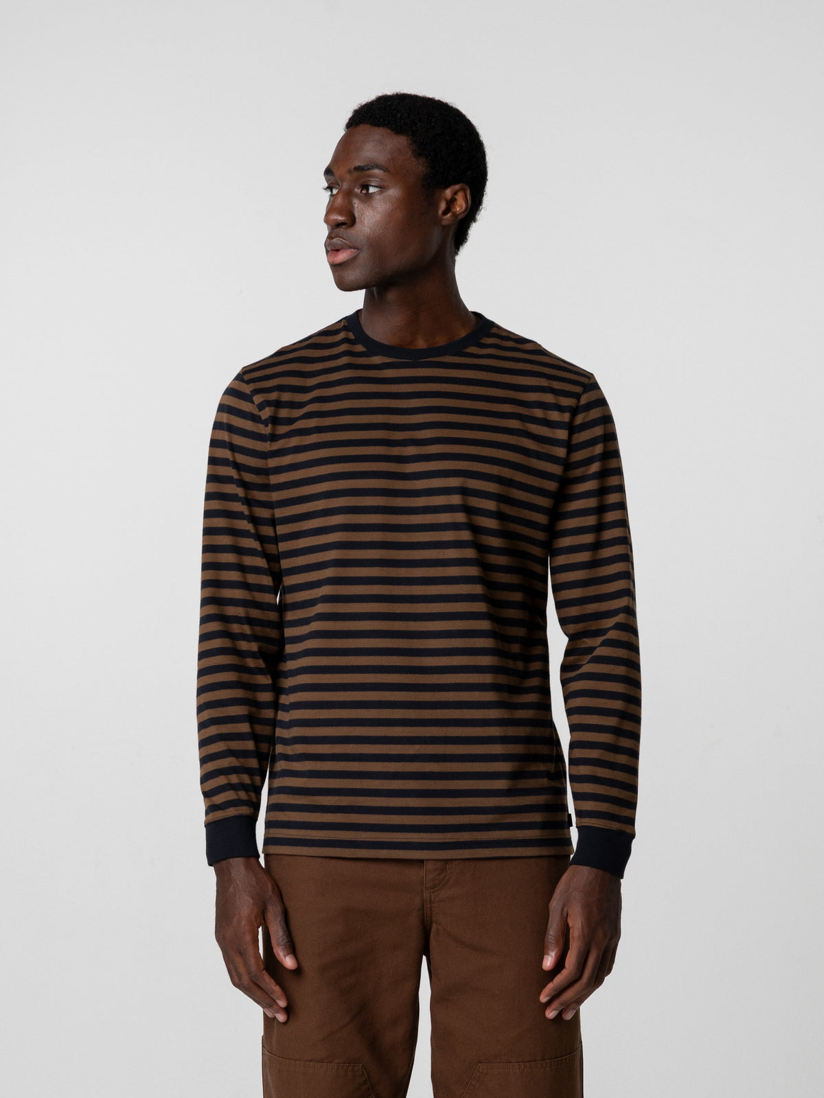 Men's Harlyn Stripe Long Sleeve T-shirt - Image 2