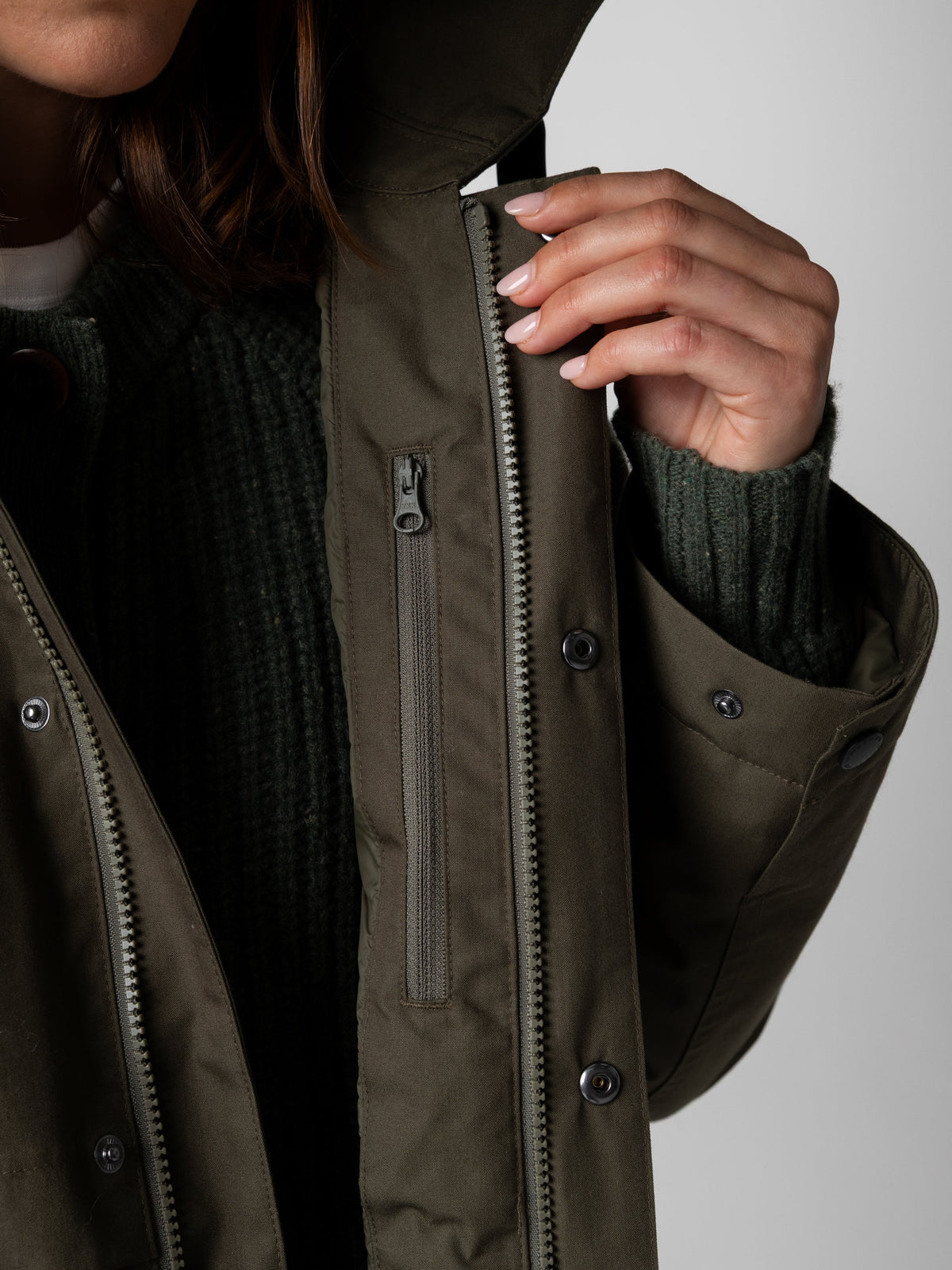 Women's Gannel Jacket - Image 7