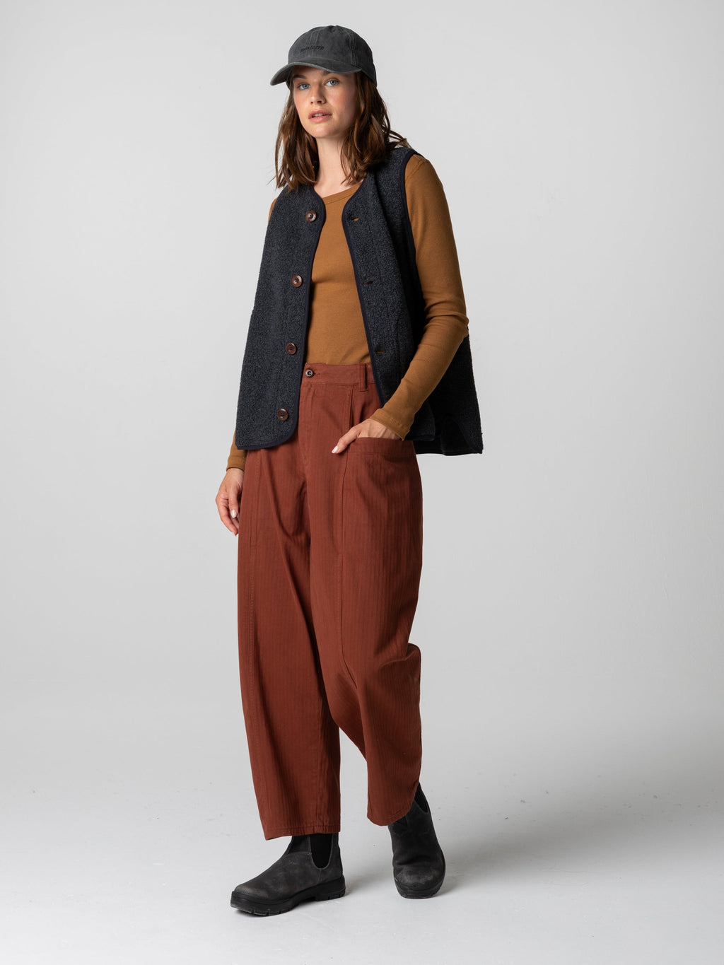 Women's Elowen Fleece Gilet - Image 4