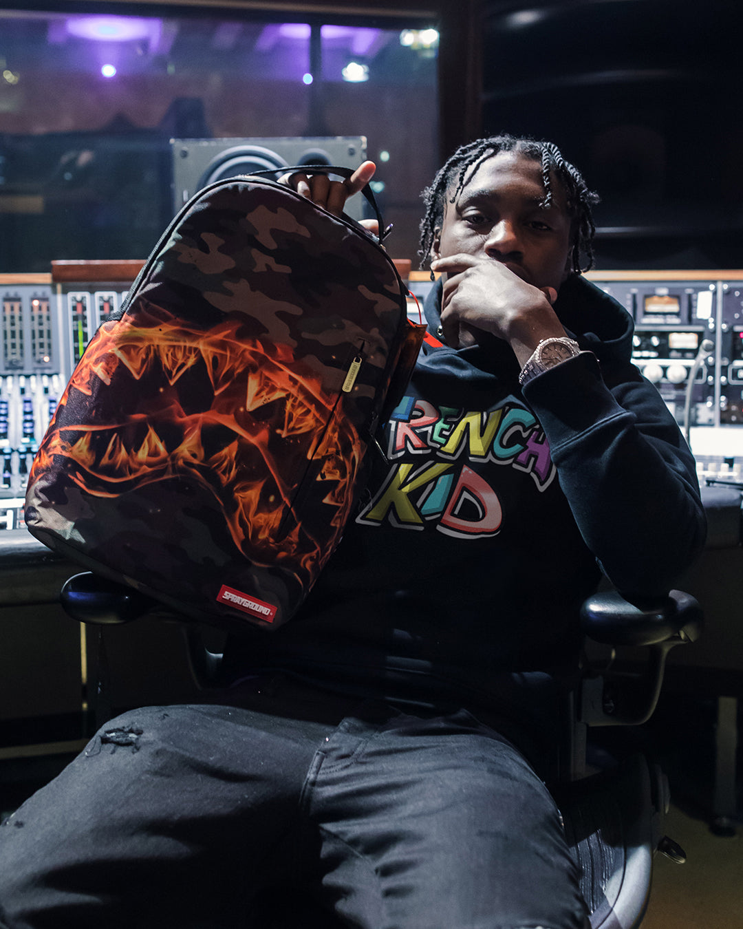 The Lil Tjay Burner Shark Dlx Backpack - Image 4